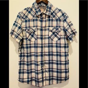 Mossimo Plaid Short Sleeve
